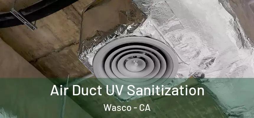  Air Duct UV Sanitization Wasco - CA